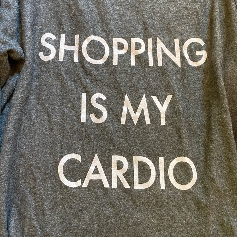 Shopping Is My Cardio Pullover